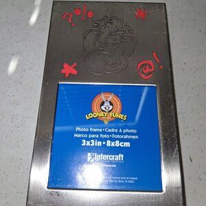 Vintage Looney Tunes Taz Tasmanian Devil 3x3 Photo Frame Picture Warner Bros